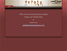 Tablet Screenshot of mudcreekgraphics.com